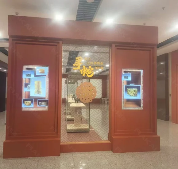 OLED透明显示屏在山西博物馆的创新应用