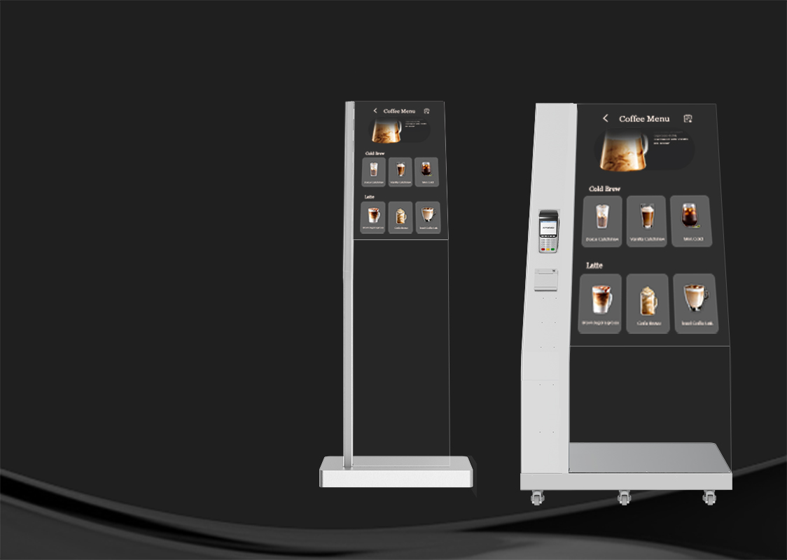 Transparent display terminal