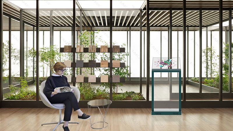 OLED透明查询屏 OLED透明查询屏