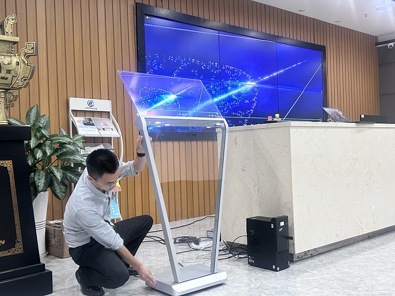 OLED透明查询屏 OLED透明查询屏