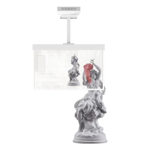 55寸OLED透明屏-吊挂款