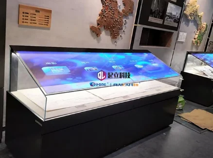 兰州电力博物馆 | OLED透明展示台：创新展示，增强互动体验