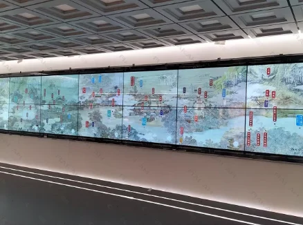 北京城市图书馆 | 2*7透明OLED拼接屏